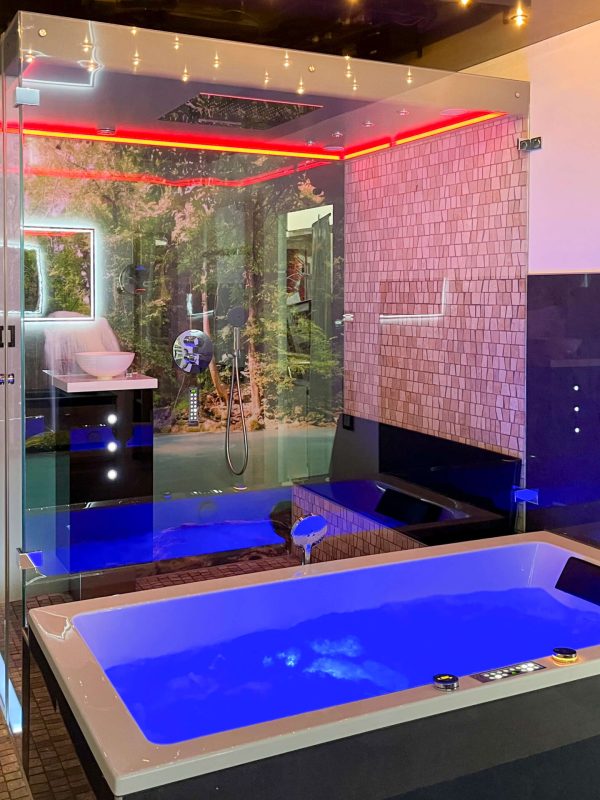 Prämiertes Wellness Badezimmer in unserer Ausstellung in Gießen 4