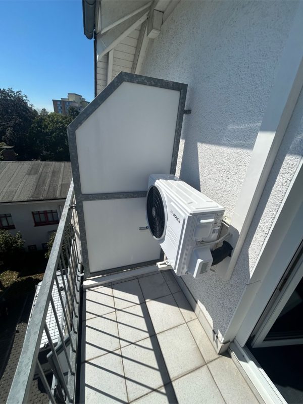 Split-Klimaanlage für eine Maisonettenwohnung in Gießen 2
